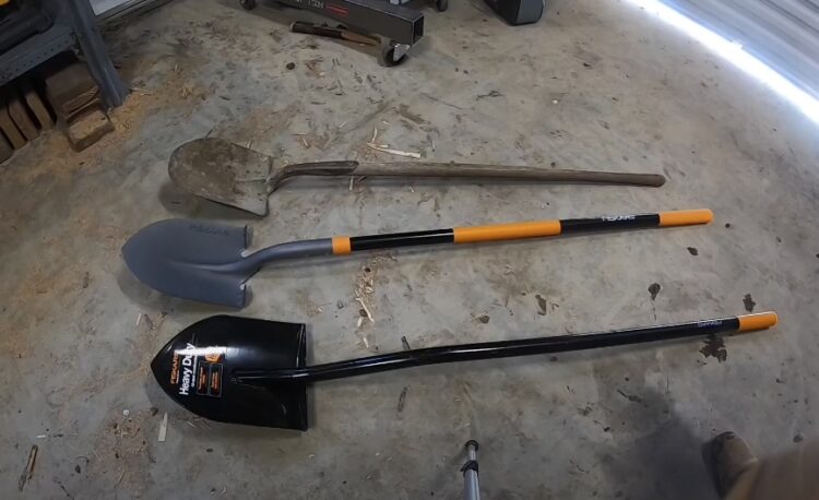 Various shovels